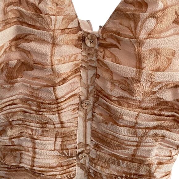 NWT - Ted Baker London RROSIEE Ruched Front Mini Dress Size: 6 - Picture 6 of 7